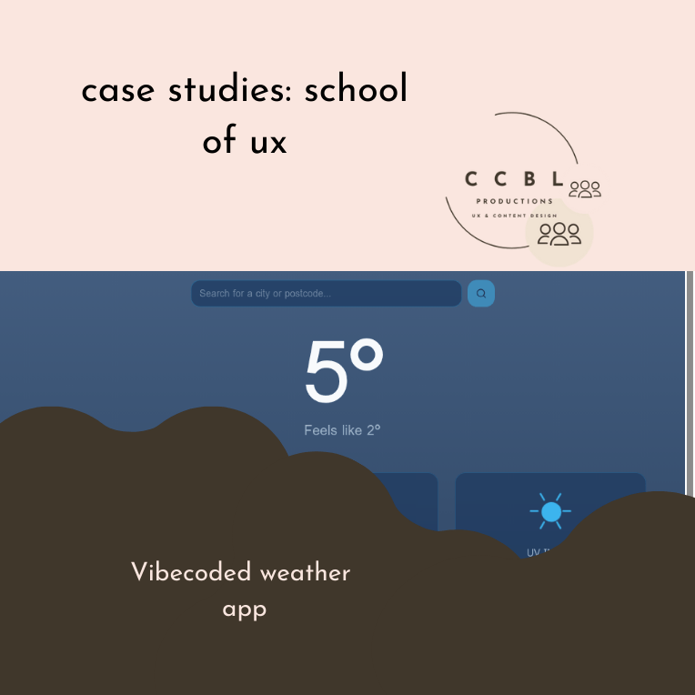 Case Study: Vibecoding a Weather&nbsp;app
